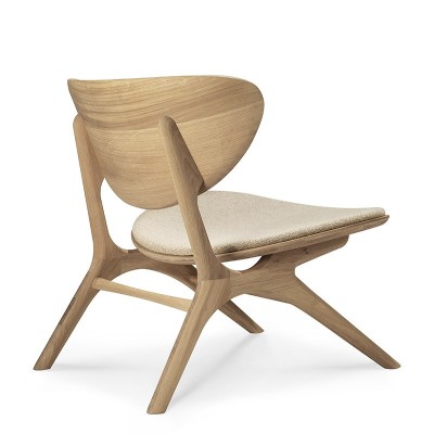 Eye armchair upholstered seat - Ethnicraft Eye armchair upholstered seat - Ethnicraft