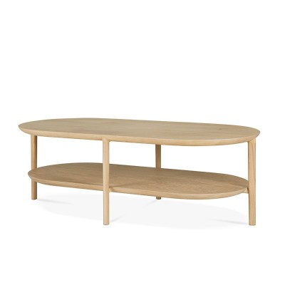 Table basse ovale Bok - Ethnicraft Table basse ovale Bok - Ethnicraft