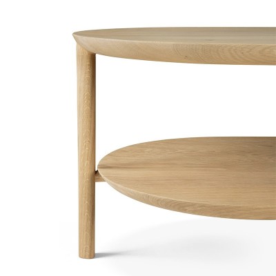 Table basse ovale Bok - Ethnicraft Table basse ovale Bok - Ethnicraft