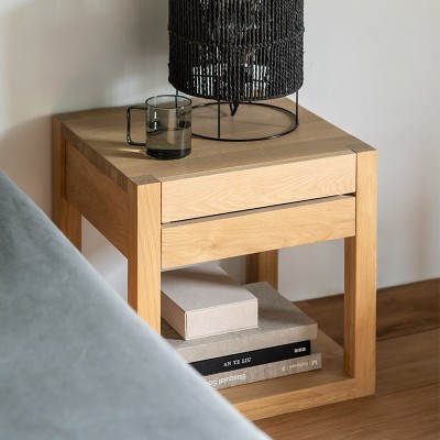 Mesa-de-cabeceira Azur Oak Ethnicraft Mesa-de-cabeceira Azur Oak Ethnicraft