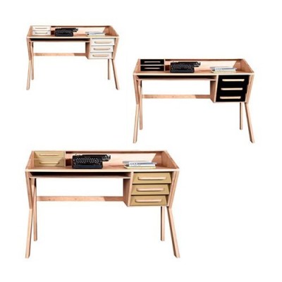 Bureau en origami - Ethnicraft Bureau en origami - Ethnicraft