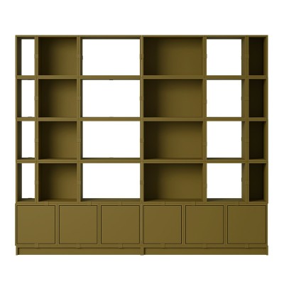 Muuto, Estantería Stacked Storage System / Office - Configuration 1 Muuto, Estantería Stacked Storage System / Office - Configuration 1