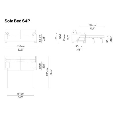 Perobell, divano letto Sofia Perobell, divano letto Sofia