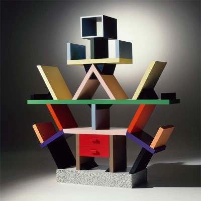Carlton Shelving - Memphis Milano Carlton Shelving - Memphis Milano