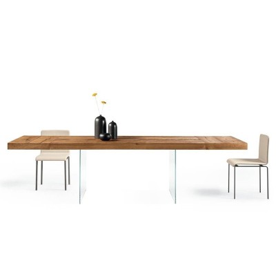 Mesa AIR extensible en madera Wildwood de LAGO Mesa AIR extensible en madera Wildwood de LAGO