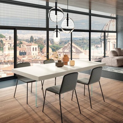 LAGO - Mesa AIR con tablero laminado