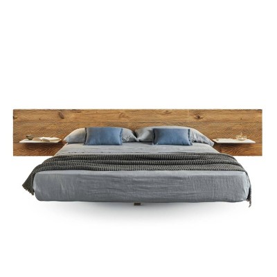 LAGO, Cama Fluttua 1627 con cabecero Wildwood LAGO, Cama Fluttua 1627 con cabecero Wildwood