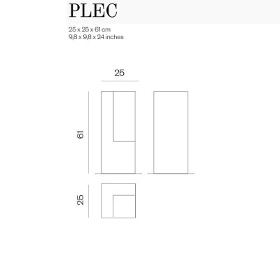 Paragüero Plec BD Barcelona medidas Paragüero Plec BD Barcelona medidas