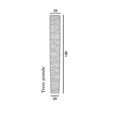 Tress Large lampada da terra a LED - Foscarini Tress Large lampada da terra a LED - Foscarini