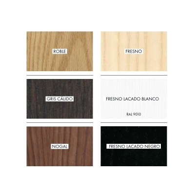 Silla Egoa con ruedas madera - Stua