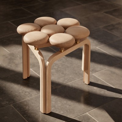Fritz Hansen, Tabouret Utzon JU01 Fritz Hansen, Tabouret Utzon JU01