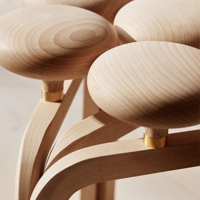 Fritz Hansen, Banqueta Utzon JU01 Fritz Hansen, Banqueta Utzon JU01