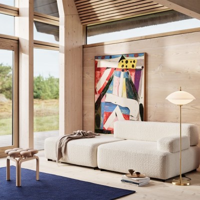 Fritz Hansen, Banqueta Utzon JU01 Fritz Hansen, Banqueta Utzon JU01