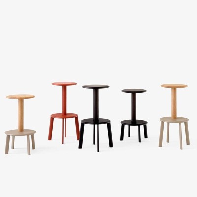 Massif AV39 and AV40 stool by &tradition Massif AV39 and AV40 stool by &tradition
