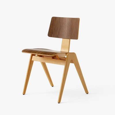 Silla Daystak RD1 haya y nogal &Tradition Silla Daystak RD1 haya y nogal &Tradition