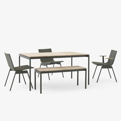 &Tradition , Mesa de exterior Ville AV25 y AV26 &Tradition , Mesa de exterior Ville AV25 y AV26