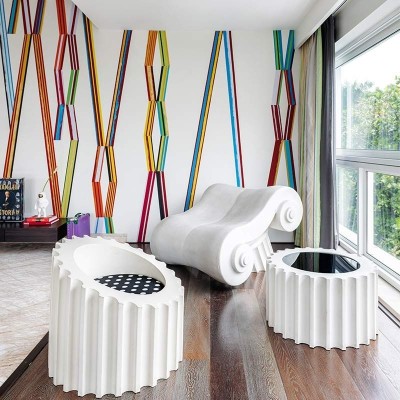 Capitello Chaise Longue Gufram ambiente 1 Capitello Chaise Longue Gufram ambiente 1