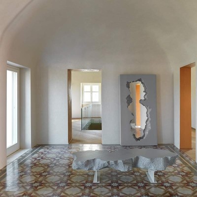 Broken Mirror Gufram ambiente Broken Mirror Gufram ambiente