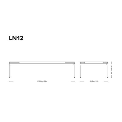 Sett LN12 and LN13 coffee tables from &tradition Sett LN12 and LN13 coffee tables from &tradition