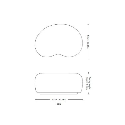 Pufe &traditionLoam LC5 Pufe &traditionLoam LC5