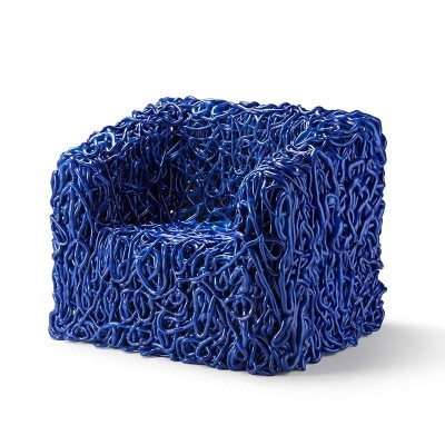 Senzafine Meritalia azul sin pouf Senzafine Meritalia azul sin pouf