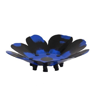 Papavero Vase Meritalia negro y azul Papavero Vase Meritalia negro y azul