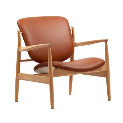 Butaca France Chair roble de Finn Juhl en Moises Showroom Butaca France Chair roble de Finn Juhl en Moises Showroom