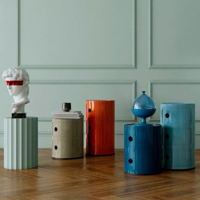 Contentor Componibili de 3 portas Kartell Contentor Componibili de 3 portas Kartell