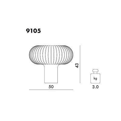 Kartell, Teresa Lamp Kartell, Teresa Lamp