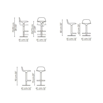 Bonnie stool design Bonaldo Bonnie stool design Bonaldo