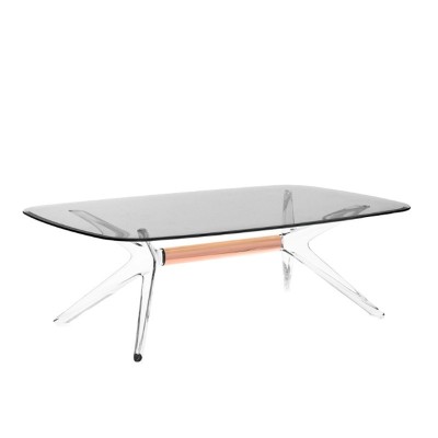 Mesita Blast rectangular de Kartell diseñada por Philippe Starck Mesita Blast rectangular de Kartell diseñada por Philippe Starck
