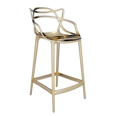 Metallic Masters Stool by Philippe Starck for Kartell Metallic Masters Stool by Philippe Starck for Kartell