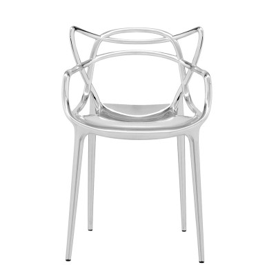 Silla Masters metálica de Philippe Starck para Kartell Silla Masters metálica de Philippe Starck para Kartell