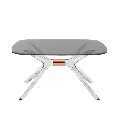 Mesita Blast cuadrada de Kartell diseñada por Philippe Starck