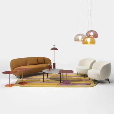 Lunam sofa by Kartell - Orsetto upholstery Lunam sofa by Kartell - Orsetto upholstery