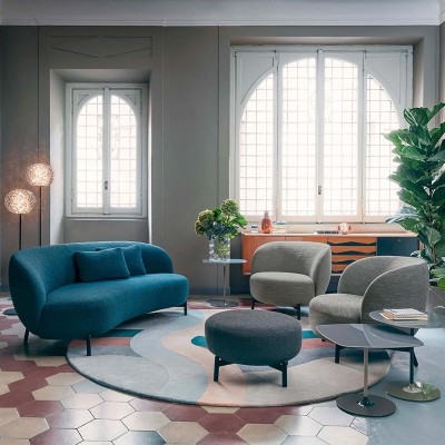 Sofá Lunam by Kartell - Orsetto upholstery Sofá Lunam by Kartell - Orsetto upholstery