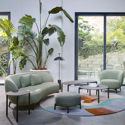 Lunam sofa by Kartell - Orsetto upholstery Lunam sofa by Kartell - Orsetto upholstery