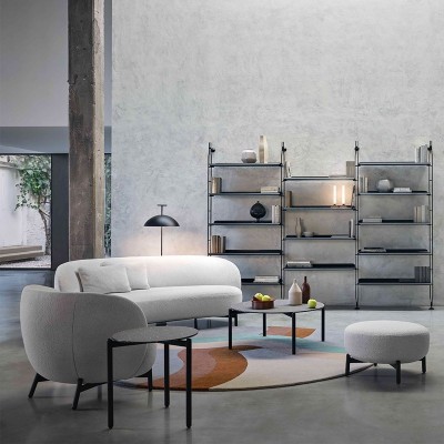 Sofá Lunam by Kartell - Orsetto upholstery Sofá Lunam by Kartell - Orsetto upholstery