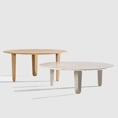 Table basse en marbre Kuyu - Zeitraum Table basse en marbre Kuyu - Zeitraum