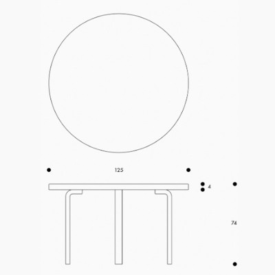 Artek Table 91 Alvar Aalto Bouleau Artek Table 91 Alvar Aalto Bouleau