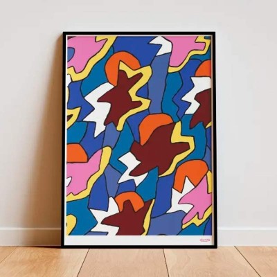 Blue, Pink and Orange SOWDENPoster Blue, Pink and Orange SOWDENPoster