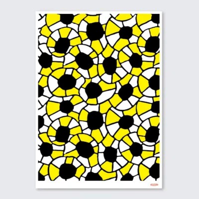 Affiche SOWDENjaune et noir Affiche SOWDENjaune et noir
