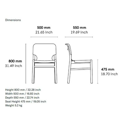 Chaise AlkiXume Chaise AlkiXume