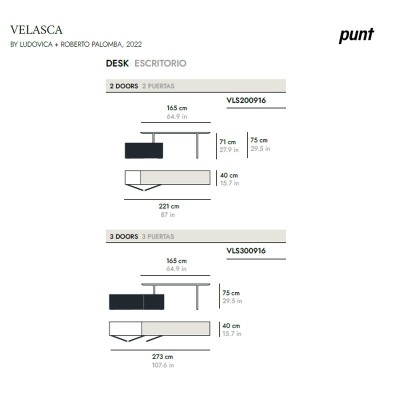 Punt Mobles, Bureau Velasca Punt Mobles, Bureau Velasca