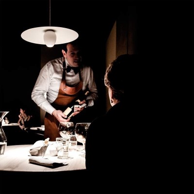 Ovonelpiatto lampada a sospensione Davide Groppi Ovonelpiatto lampada a sospensione Davide Groppi