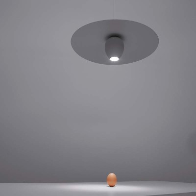 Ovonelpiatto lampada a sospensione Davide Groppi Ovonelpiatto lampada a sospensione Davide Groppi