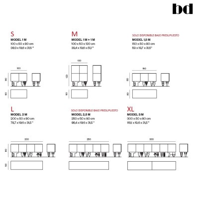 Medidas Multileg Cabinet de Jaime Hayon para BD Barcelona Medidas Multileg Cabinet de Jaime Hayon para BD Barcelona