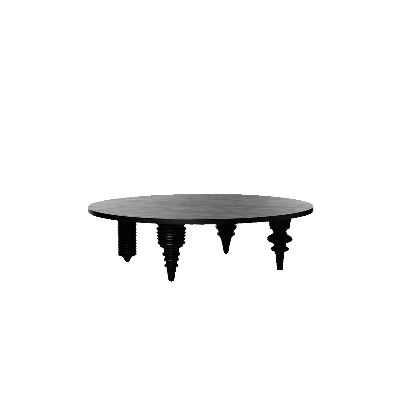 Mesa baja Multileg en acabado lacado mate de BD Barcelona