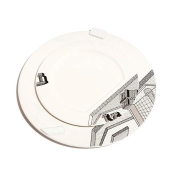 Plato Indivia Memphis Milano y bajo plato Lettucce