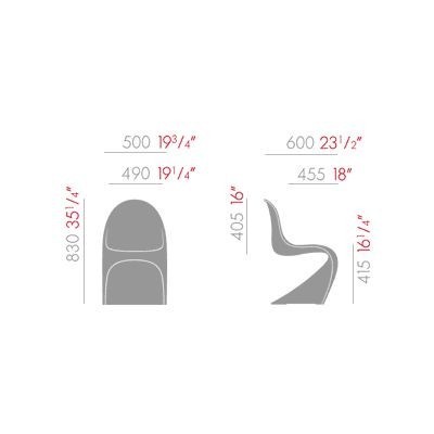 Vitra Chaise Panton Vitra Chaise Panton